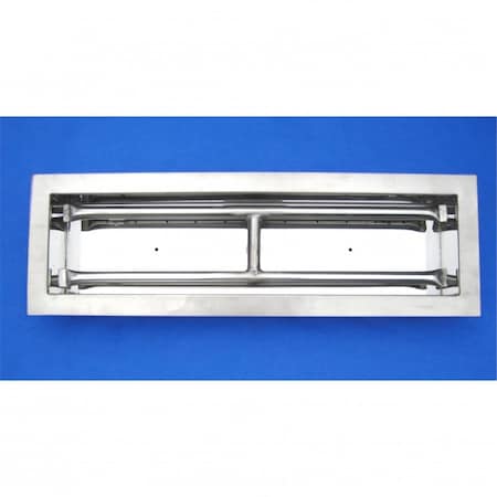 Blueprints SS Dual Flame Flanged Burner, 18 in. BL2646327